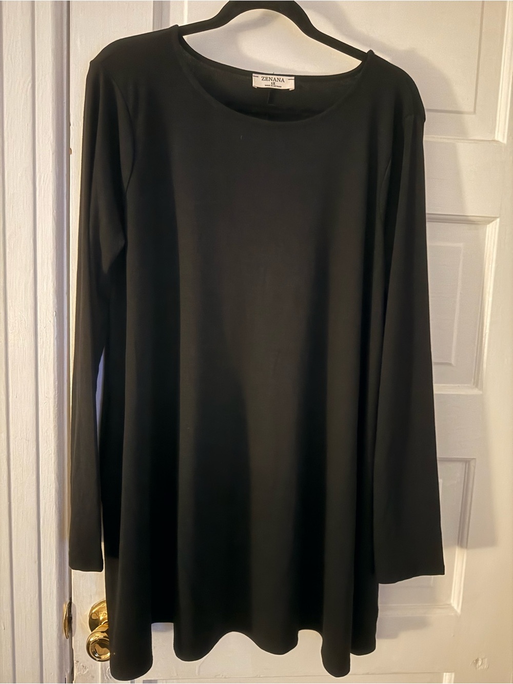 Zenana Outfitters Black Open Front Long Sleeve Blazer